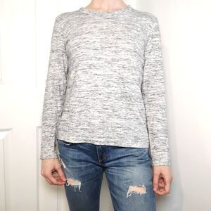 James Perse Long Sleeve Tee Size 2 Gray